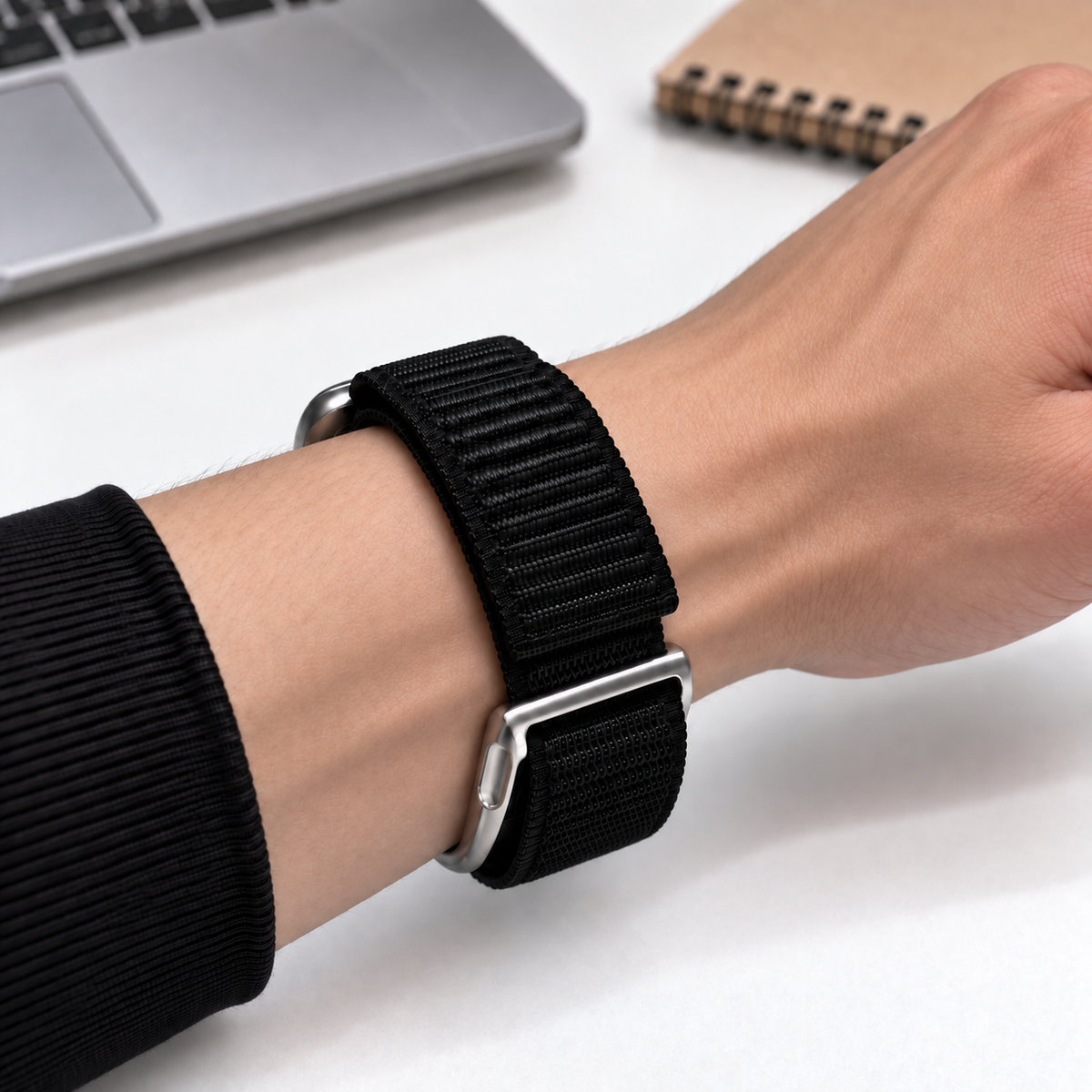 Apple Watch and WHOOP 5.0 MG hybrid nylon band - view 6