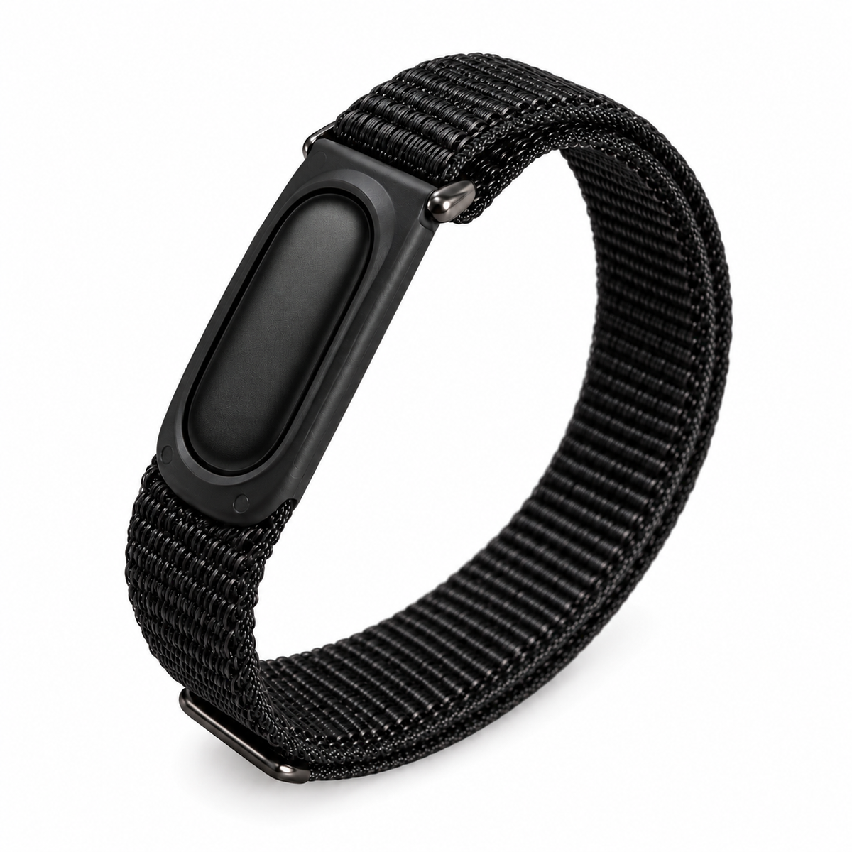 SYNCRBAND black nylon armband compatible with Fitbit Air; device not included