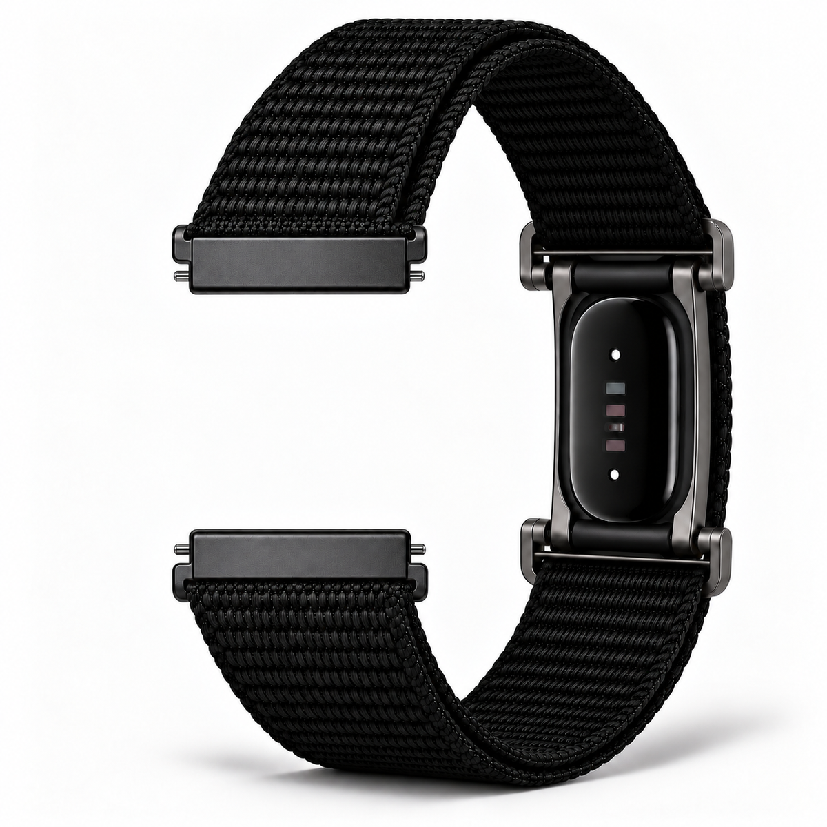 SYNCRBAND standard quick-release watch and Fitbit Air hybrid nylon band — view 2; devices not included