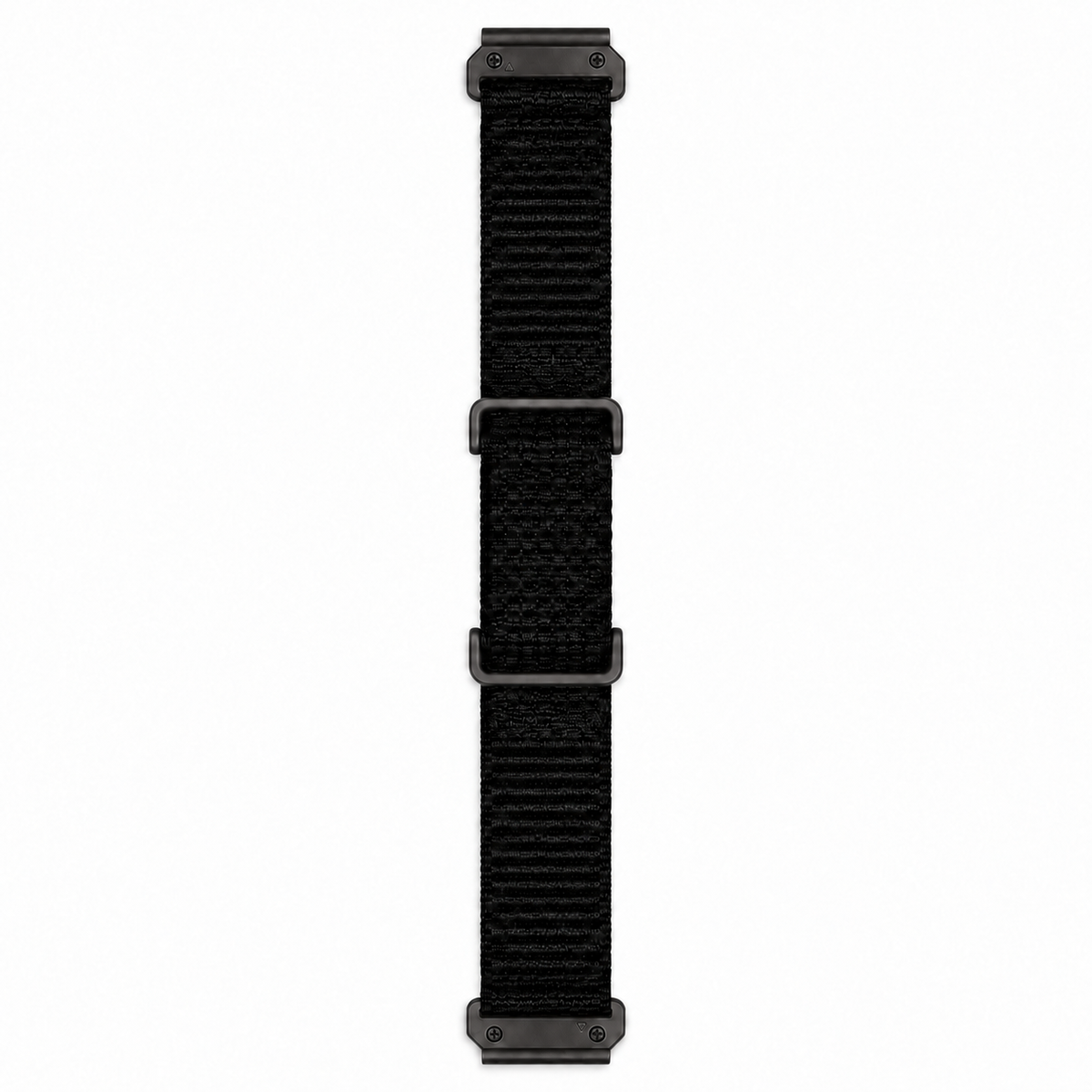 Garmin QuickFit 22/26mm and Fitbit Air hybrid nylon band, view 1; devices not included