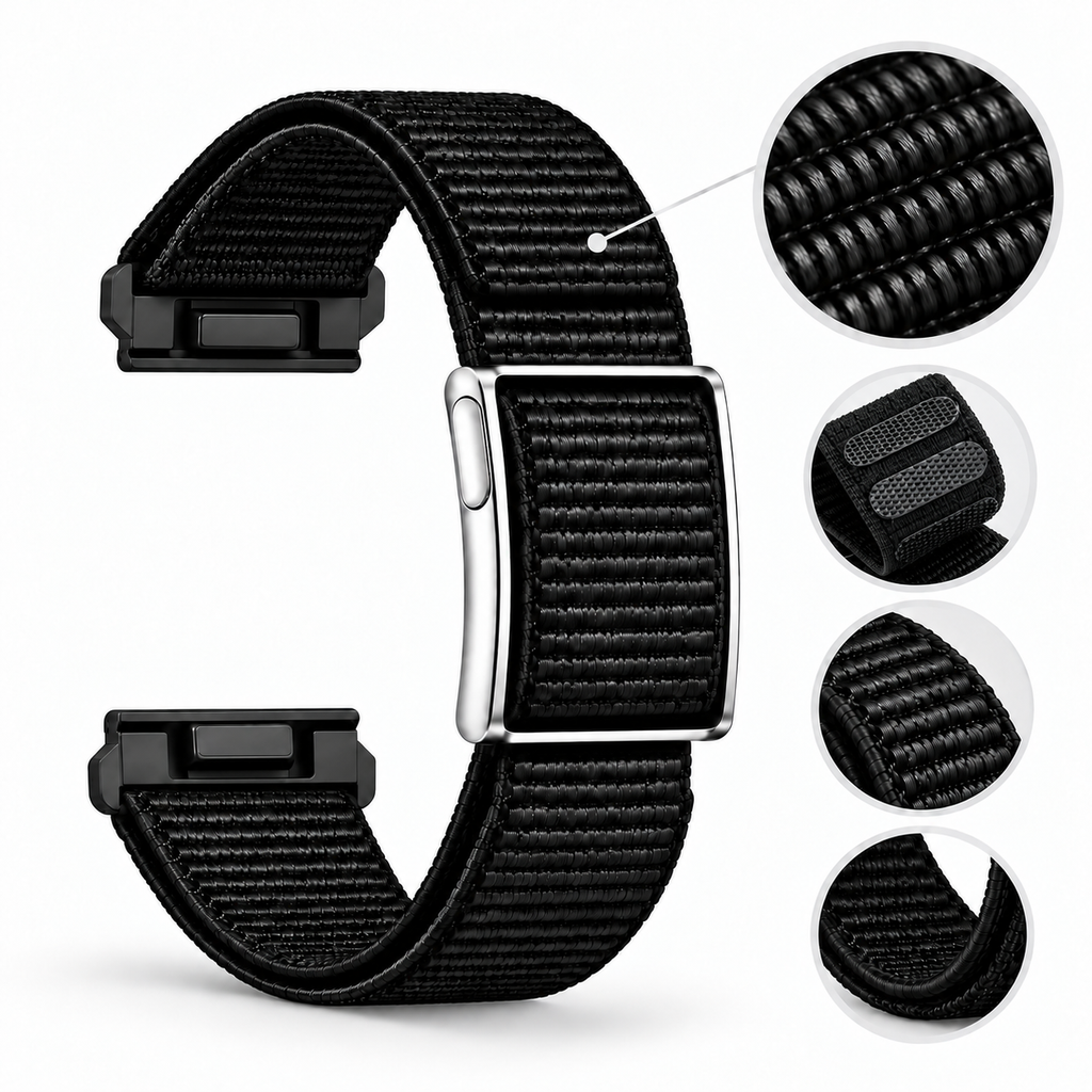Garmin and WHOOP 5.0 MG hybrid nylon band - view 3