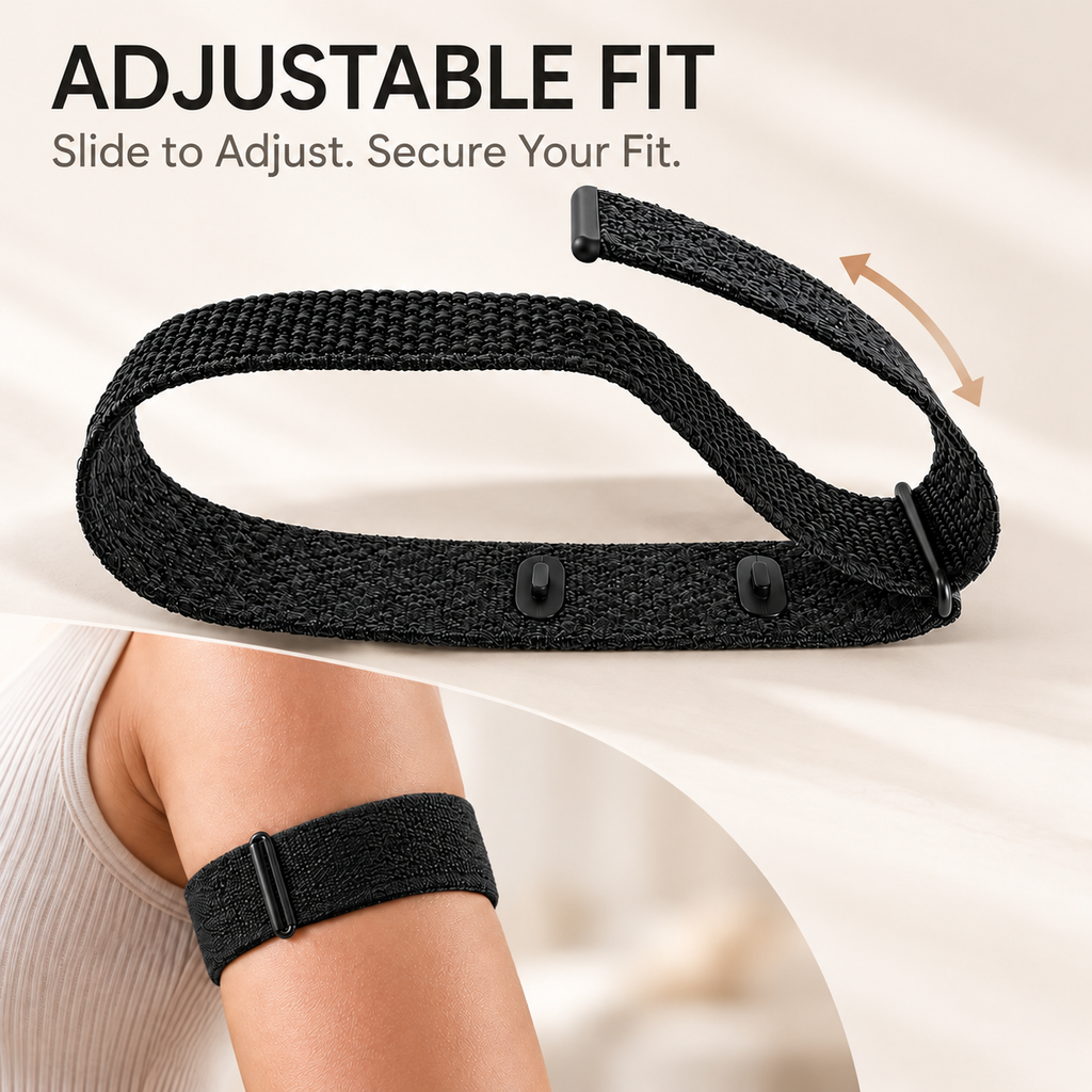SYNCRBAND black SoftLoop Strap armband for Hume 2.0 — view 3; device not included