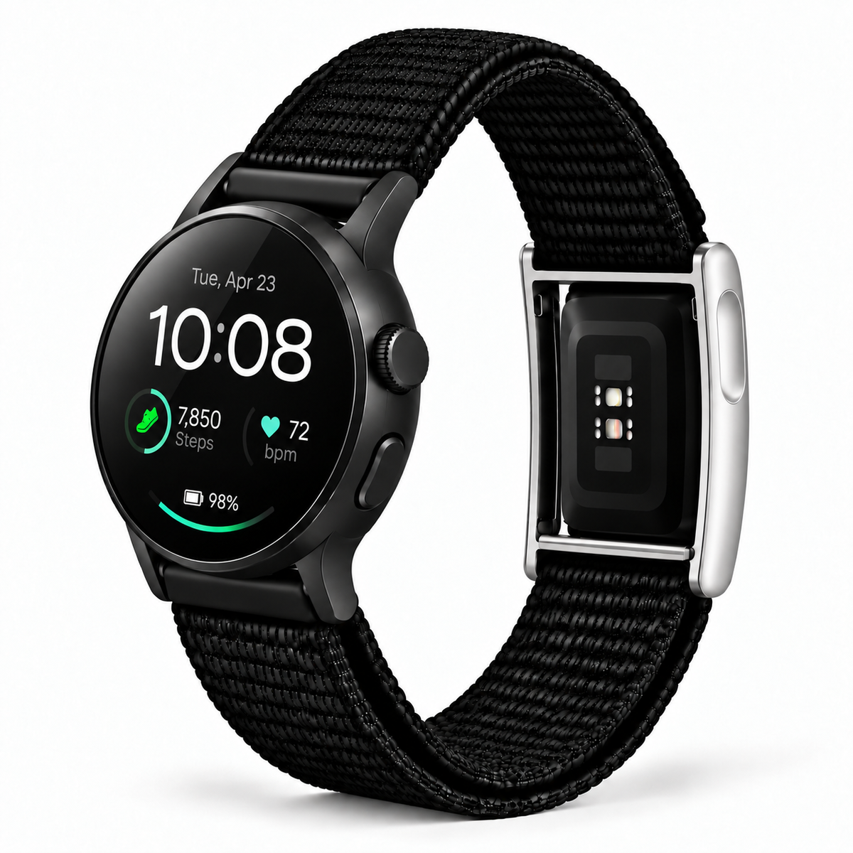 Quick release watch and WHOOP 5.0 MG hybrid nylon band - view 4