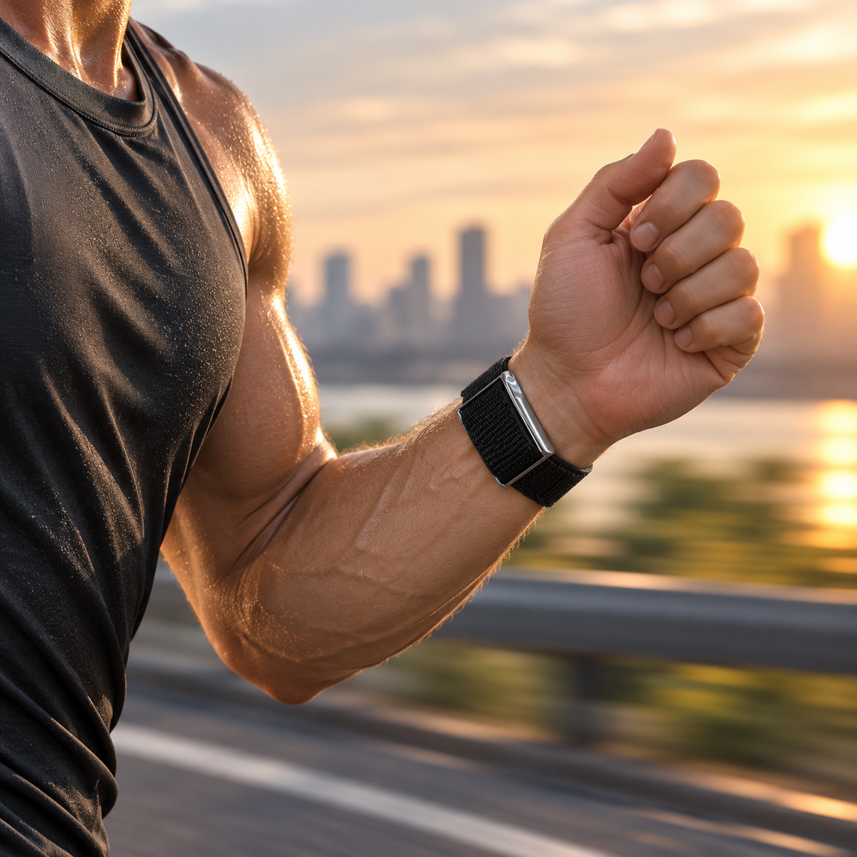 Quick release watch and WHOOP 5.0 MG hybrid nylon band - view 7